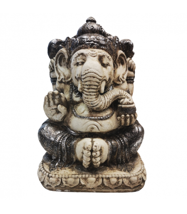 GANESHA 30 CM CEMENTO