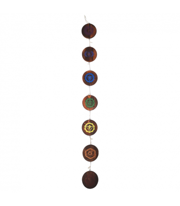 CÍRCULOS CON LOS 7 CHAKRAS