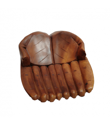 MANOS MADERA 20 CM
