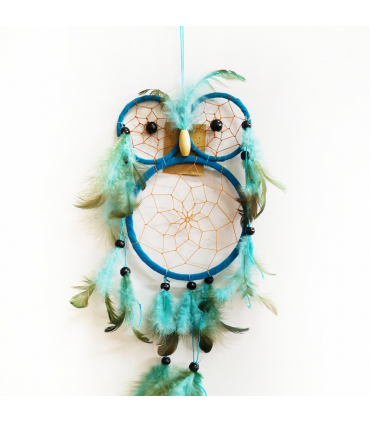 ATRAPASUEÑOS BÚHO 18 CM