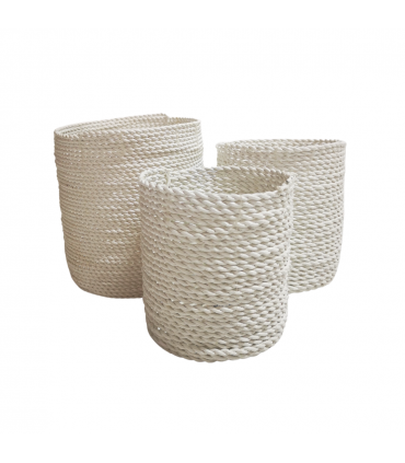 JUEGO TRES CESTAS EN CUERDA