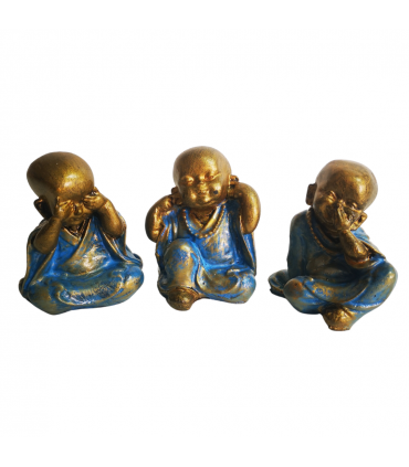 SHAOLIN NO VE, NO OYE, NO HABLA