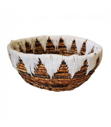 BOL FIBRA 30 CM BORDADO DECO