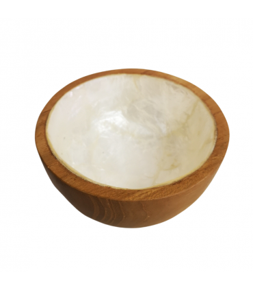 CUENCO MADERA NÁCAR PEQUEÑO PACK DE 5