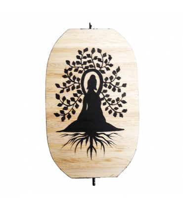 MÓVIL ESPIRAL MADERA PINTADO 20 CM