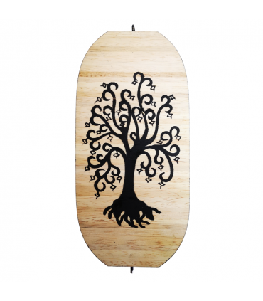 MÓVIL ESPIRAL MADERA PINTADO 30 CM