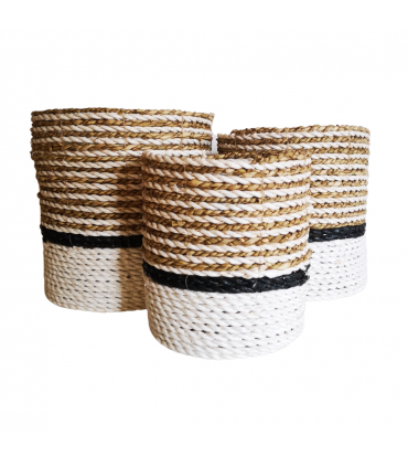 JUEGO TRES CESTAS EN CUERDA