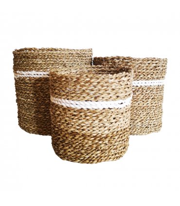 JUEGO TRES CESTAS EN CUERDA