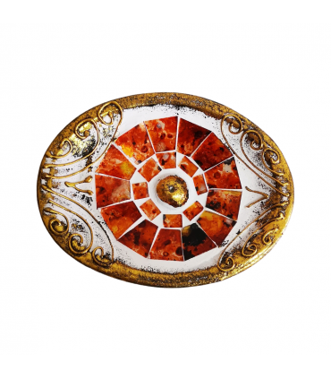 QUEMADOR MOSAICO OVAL