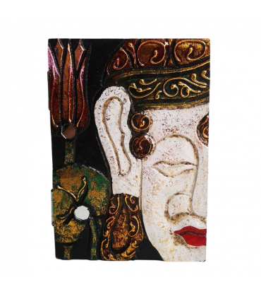 CAJA MADERA DECORADA PEQUEÑA