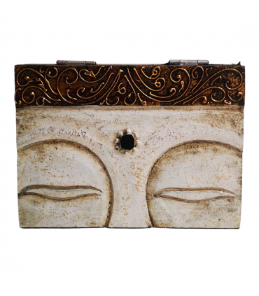 CAJA MADERA DECORADA PEQUEÑA