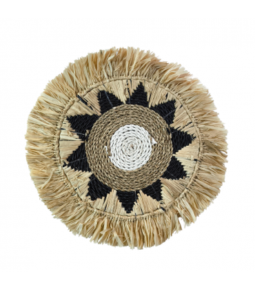 SALVAMANTEL DECORATIVO BANANA FLECOS 35 CM