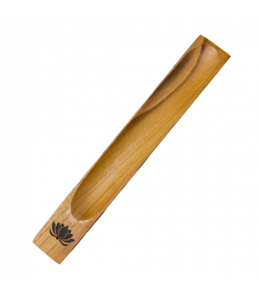 QUEMADOR INCIENSO MADERA SÍMBOLOS