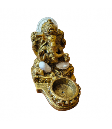 GANESHA PORTAVELA 15 CM