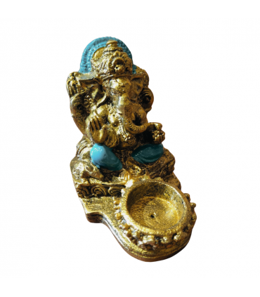 GANESHA PORTAVELA 15 CM