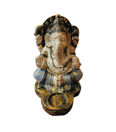 GANESHA PORTAVELA 20 CM