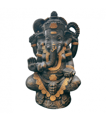 GANESHA FIBRA/CEMENTO 80 CM