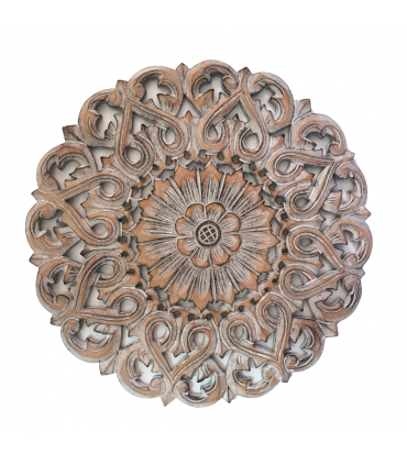 PLACA PERFIL OM, MANDALA 40 CM