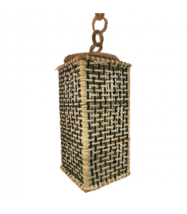 LÁMPARA TECHO BAMBÚ/RATÁN