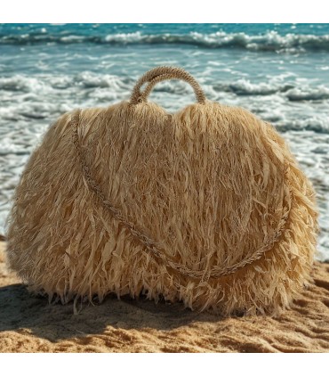 CAPAZO RAFIA FLECOS GRANDE