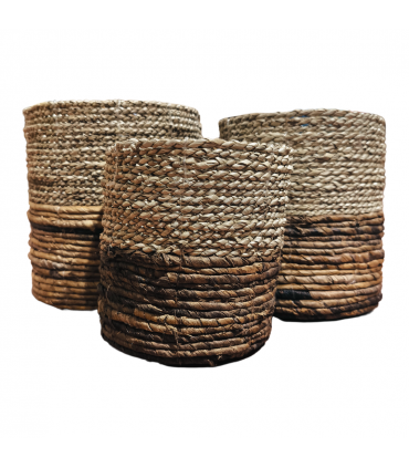 JUEGO TRES CESTAS EN CUERDA