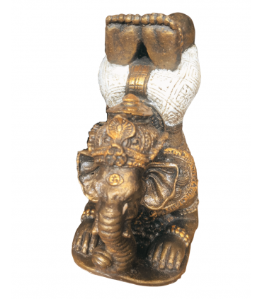 GANESHA YOGA RESINA 25 CM