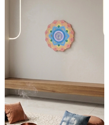 PANEL OM MANDALA 35 CM