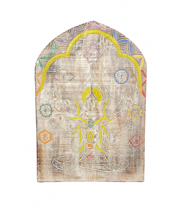 PLACA SHIVA Y CHAKRAS