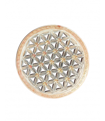 PLACA FLOR VIDA 40 CM