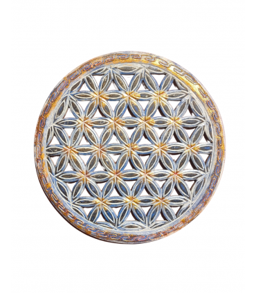 PLACA FLOR VIDA 30 CM