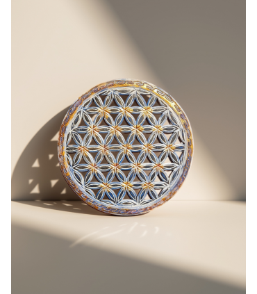 PLACA FLOR VIDA 30 CM