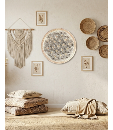 PLACA FLOR VIDA 30 CM
