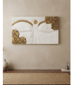 CUADRO TALLADO OJO BUDA 100X60 CM