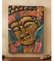 CUADRO TALLADO BUDA 40X30 CM