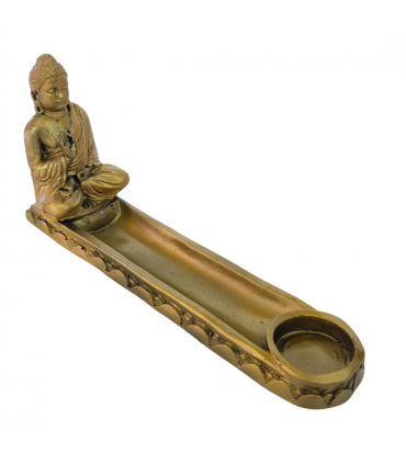 INCENSARIO PORTAVELA RESINA BUDA/GANESHA