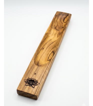 QUEMADOR INCIENSO MADERA SÍMBOLOS