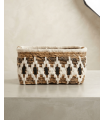 CESTA BANANA MACRAMÉ RECTANGULAR