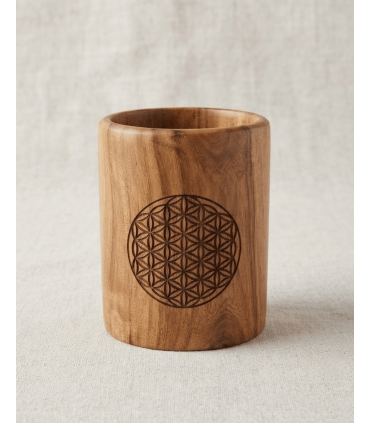 VASO SÍMBOLO MADERA