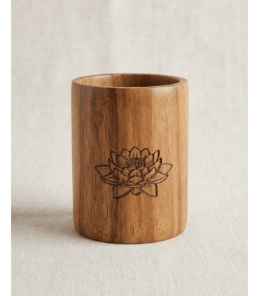 VASO SÍMBOLO MADERA