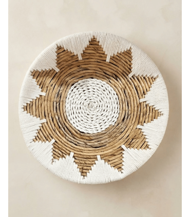 DECORACIÓN PARED BANANA MACRAMÉ 35 CM