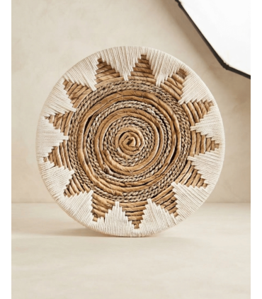 DECORACIÓN PARED BANANA MACRAMÉ 35 CM