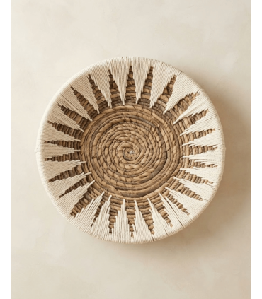 PLATO BORDADO PARED 40 CM