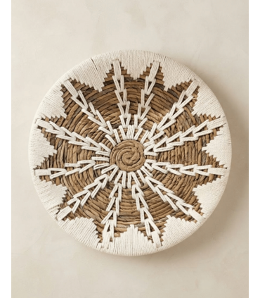PLATO BORDADO PARED 40 CM