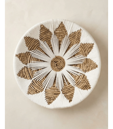 PLATO BORDADO PARED 40 CM