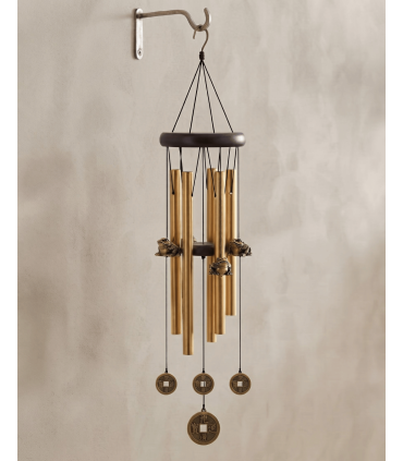 CARRILLÓN METAL RANA 40 CM