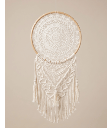 ATRAPASUEÑOS MACRAMÉ 30 CM