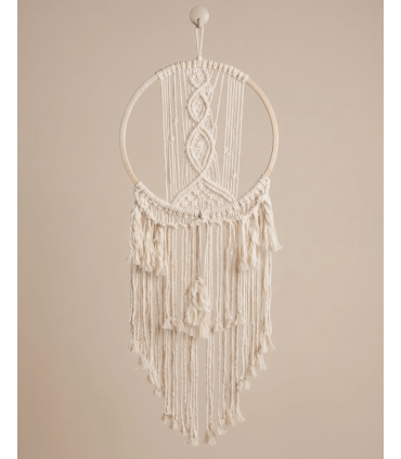 ATRAPASUEÑOS MACRAMÉ 30 CM