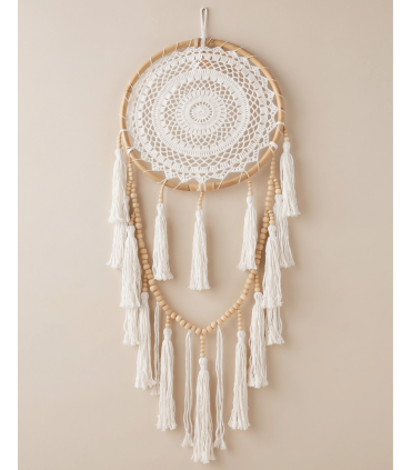 ATRAPASUEÑOS MACRAMÉ 30 CM