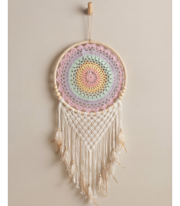 ATRAPASUEÑOS MACRAMÉ 30 CM