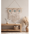 CONJUNTO ATRAPASUEÑOS MACRAMÉ